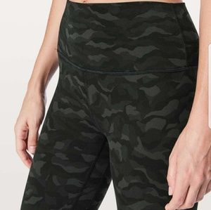 Lululemon Align Pant II 25" Sequoia Camo Print